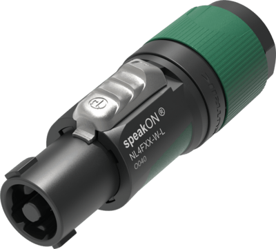 4 Pole speakOn Male | Cable | NL4FXX - WL - RedTechBox