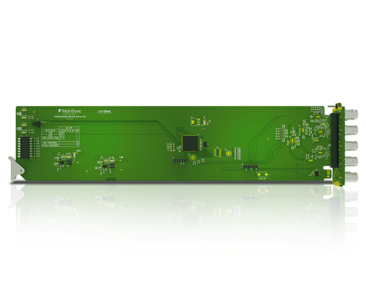 Multidyne| 1x8/2x4 12G - SDI Reclocking Distribution Amplifier| MDoG - 6002 - DA - 1X8 - 12G - RedTechBox