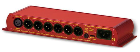 Sonifex| Audio Interfaces - Redbox - Audio Distribution Amplifiers| RB - DDA6A - RedTechBox