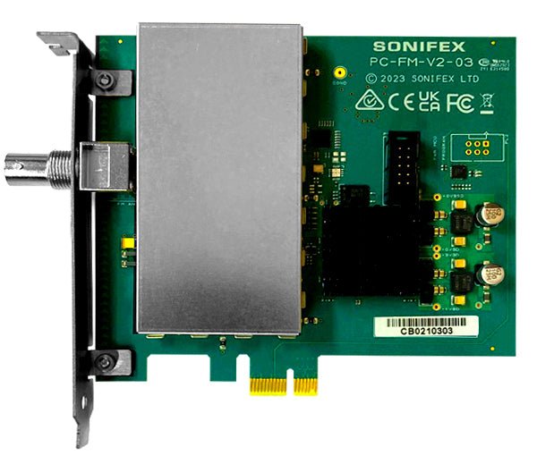 Sonifex| FM Radio Capture PCle Card (6 to 32 Channels)| PC - FM6 - 32 - RedTechBox