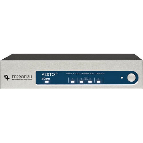 Ferrofish Verto32 32 - Channel ADAT/Dante Format Converter - RedTechBox