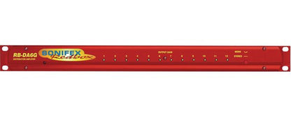 Sonifex| Audio Interfaces - Redbox - Audio Distribution Amplifiers| RB - DA6G - RedTechBox