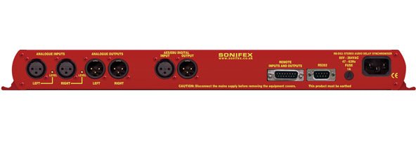 Sonifex| Audio Interfaces - Redbox - Synchronisers, Delays & Silence Detectors| RB - DS2 - RedTechBox