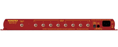 Sonifex| Audio Interfaces - Redbox - Video Distribution Amplifier| RB - VHDA8 - RedTechBox