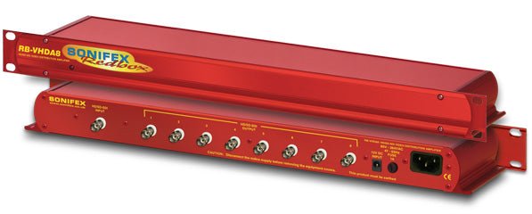 Sonifex| Audio Interfaces - Redbox - Video Distribution Amplifier| RB - VHDA8 - RedTechBox