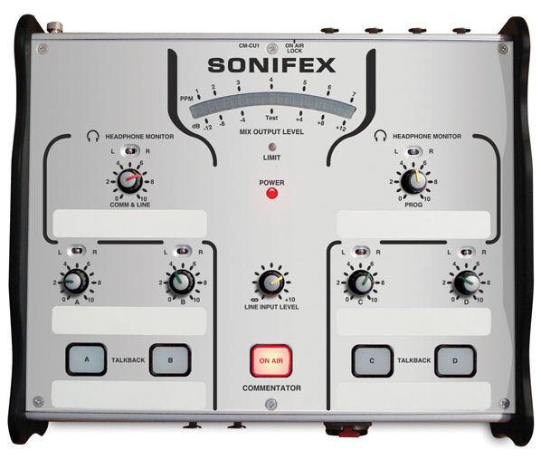 Sonifex| Commentator Unit 1 Commentator & Line Input| CM - CU1 - RedTechBox
