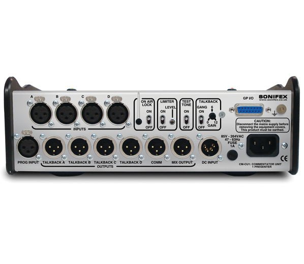 Sonifex| Commentator Unit 1 Commentator & Line Input| CM - CU1 - RedTechBox