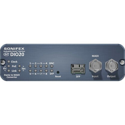 Sonifex| Dante® to MADI AES3 64 Channel I/O Converter| AVN - DIO20 - RedTechBox