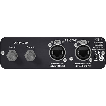 Sonifex| Dante® zu 3G/HD/SD - SDI Embedder/De - Embedder| AVN - DIO10 - RedTechBox