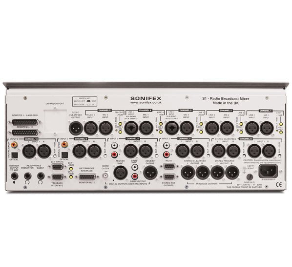 Sonifex| S1 Digital/Analogue Radio Broadcast Mixer - RedTechBox